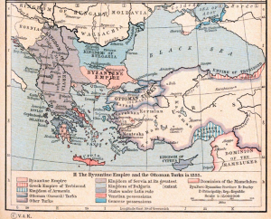 Serbian Empire 1355 AD
